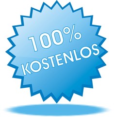 étiquette 100% kostenlos