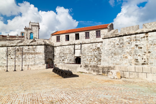 The fortress of La Fuerza in Havana, Cuba