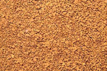 Background from instant coffee.