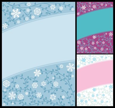 Abstract Winter Background