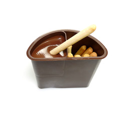 Cioccolato e grissini