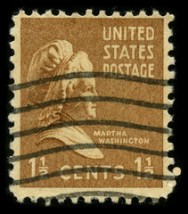 Postage stamp.