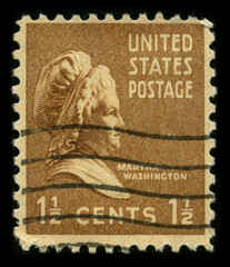Postage stamp.