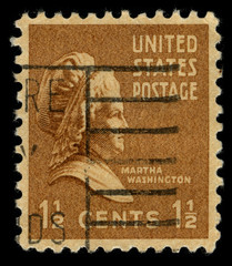 Postage stamp.