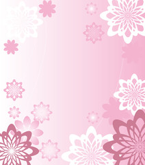 pink flower background
