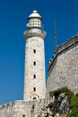 Fortress of El Morro in Havana, Cuba