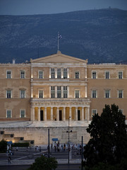 The greek parliament, ex king's palace