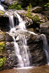 Fototapeta na wymiar beautiful natural waterfall