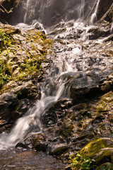 Obraz premium beautiful natural waterfall