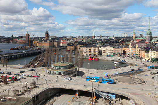 View on Gamla Stan in Stockholm