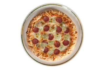 Salamie-Pizza