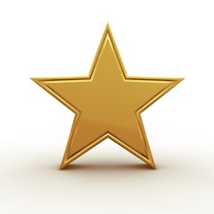 Fototapeta premium gold star