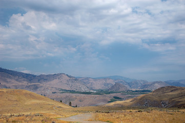 Fototapeta na wymiar Columbia plateau