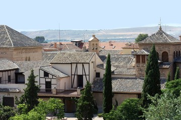 vue panoramique sur Tolède, espagne