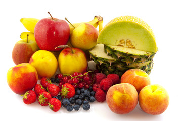 Naklejka na ściany i meble Various fresh fruit