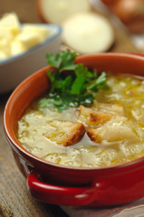 Onion soup - Zuppa di cipolle