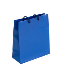 Blue shopping bag - 26383338