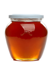 Jar of honey.