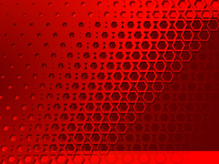 Background red geometric abstraction