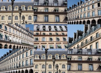 Fototapeta premium Paris, rue de Rivoli