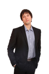 Handsome business man