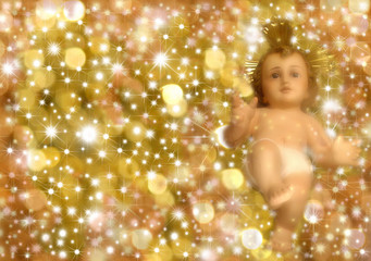 posta navidad niño jesus