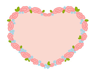 valentine`s day frame