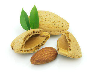 Dried almonds