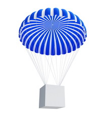 box and Parachute