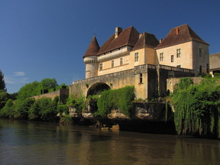 Fototapeta na wymiar Château de Losse, Dolina Vezere Czarny Périgord, Aquitaine