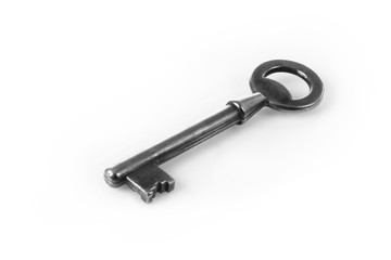 Key isolated on white
