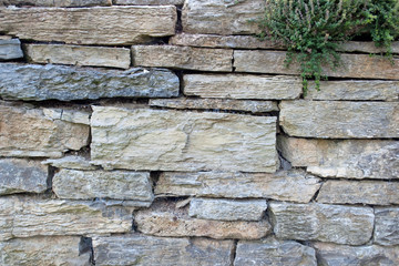 Natursteinmauer