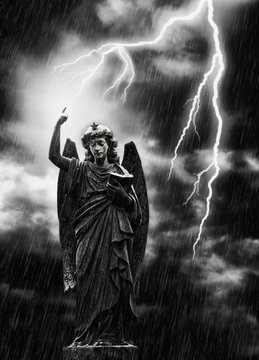 Lightning Strikes the Angel Gabriel