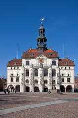 Fototapeta na wymiar Lüneburg Ratusz