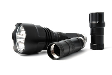 Black flashlight