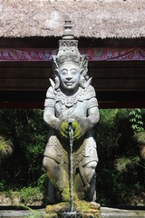 bali stone statue
