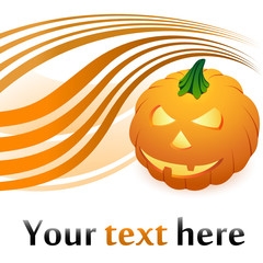 Kürbis Halloween Wellen