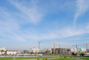 Obraz premium City landscape
