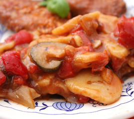 Bratkartoffeln mit Paprika