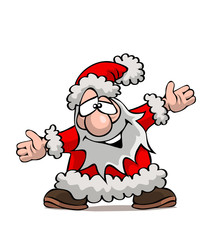 Der freundliche Weihnachtsmann