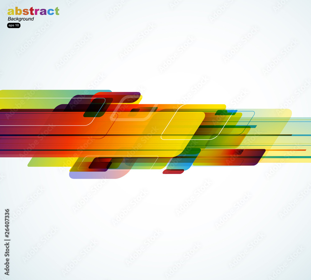 Aufkleber abstract background vector