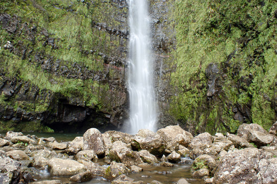 Zoom sur la Cascade Biberon - Plaine des Palmistes