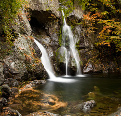 Bash Bish falls in Berkshires