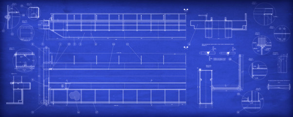 Perfect Old Mechanical Sketch