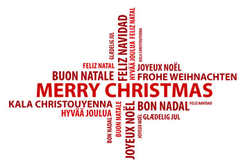 Merry Christmas in 10  languages © artelis