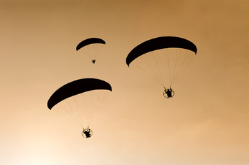 Paramotors Silhouette