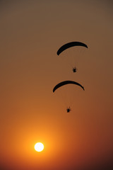 Paramotors Silhouette