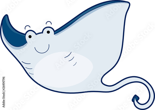 Download "Cute Sting Ray" Stock image and royalty-free vector files ...