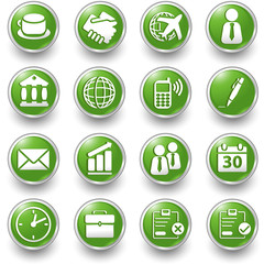 business green Buttons