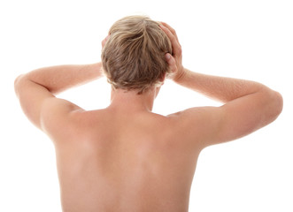 Naklejka premium Headache or migraine